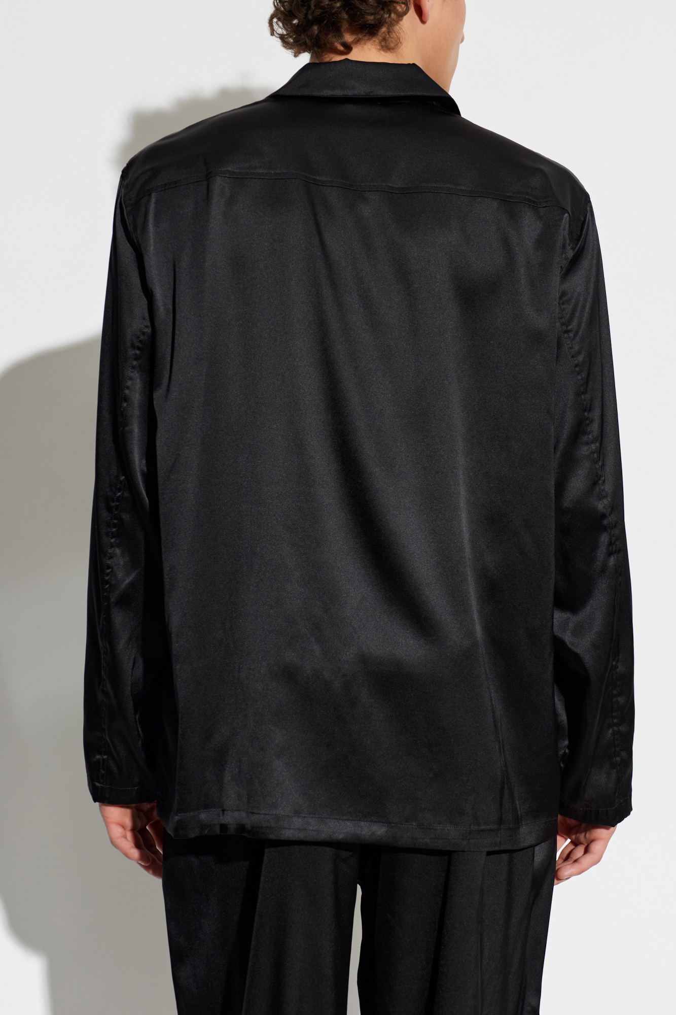 MM6 Maison Margiela Silk lingerie shirt | Men's | Vitkac